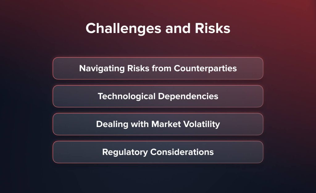 Challenges and Risks of Liquidity Providers